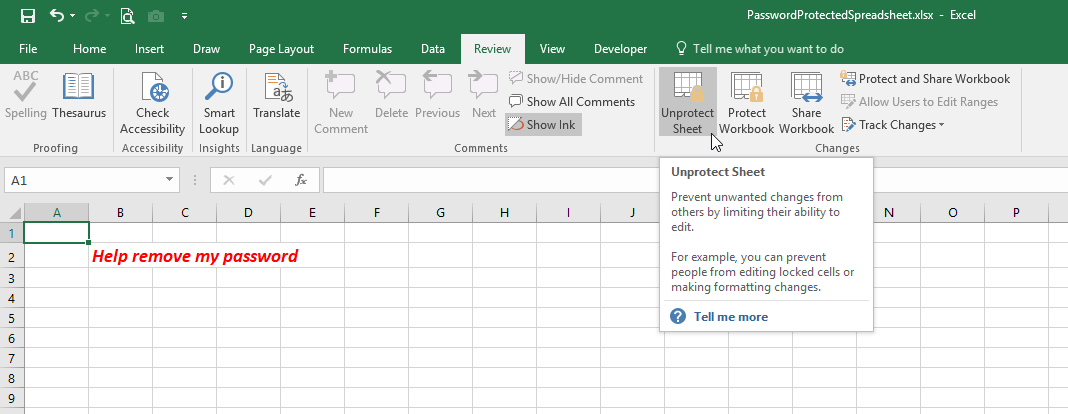 How To Remove An Excel Spreadsheet Password In 6 Easy Steps 